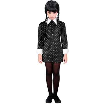 Gothic girl costume for children