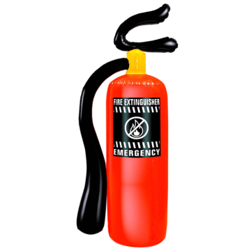Inflatable fire extinguisher - 50 cm