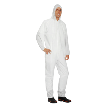 White Protective Suit