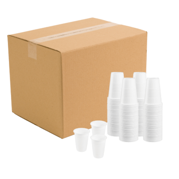 0.2 litre plastic cups 3000x white