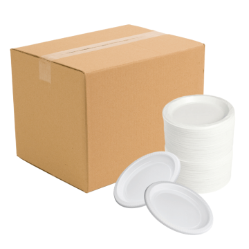 Ø22 cm deep plate 250x plastic reusable