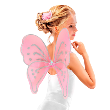 Pink Fairy Wings for Children