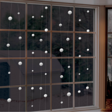 Snowball decoration - 12.8 meters