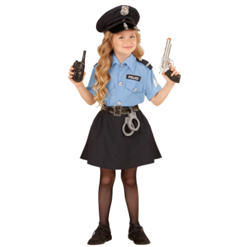 Police Girl Costume for Kids