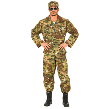 Soldier camouflage costume - 3 pieces