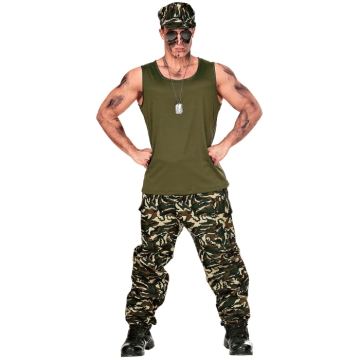 Military costume - 3 pieces