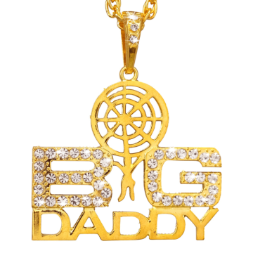 Big Daddy gold necklace - 65 cm