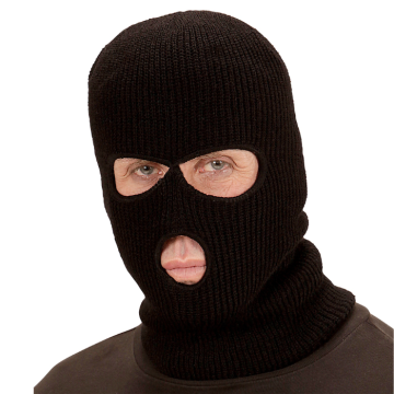 Black ski mask