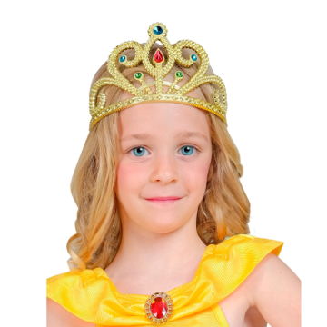 Gold tiara for children
