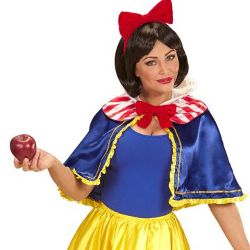 Snehvide hårbøjle og kappe – onesize