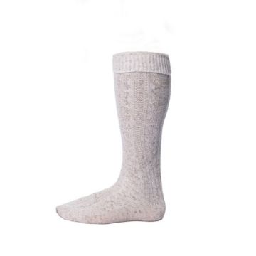 Oktoberfest tyroler knæstrømper deluxe beige