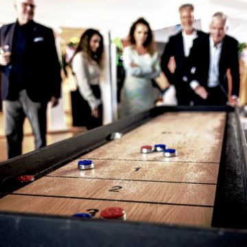 Rental of mega shuffleboard deluxe 280x75 cm 