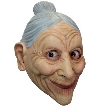 Funny old lady mask