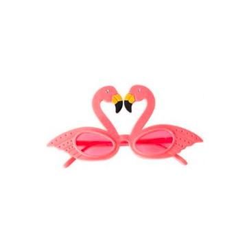 Tropical Summer Sunglasses-Flamingo