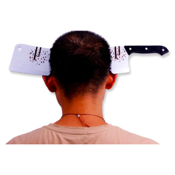 Headband With Butcher Knife