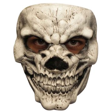 Creepy skeleton skull mask