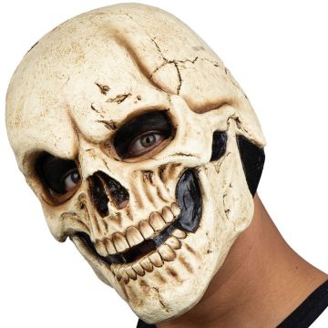Spooky skeleton mask