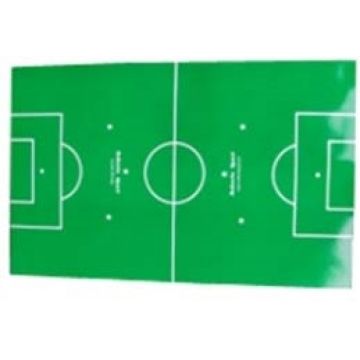 Green playing surface Table football