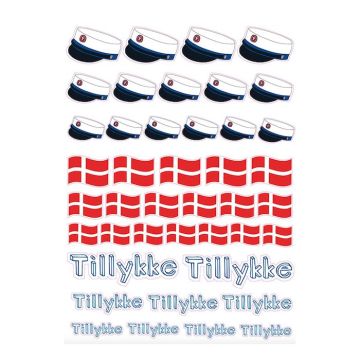 Blue Student Stickers