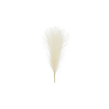 Cream White Artificial Pampas Grass - 45 cm