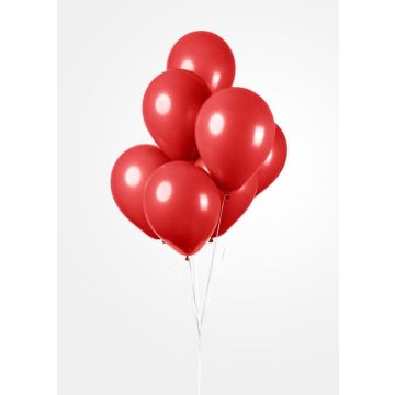 Røde Balloner 50x - 30 cm