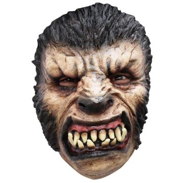 Creepy werewolf mask
