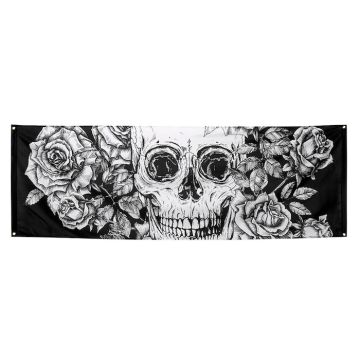 Skull Banner - 74 x 220 cm