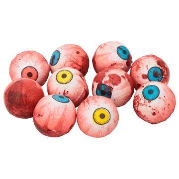 Halloween blood-splattered eyeballs 10x