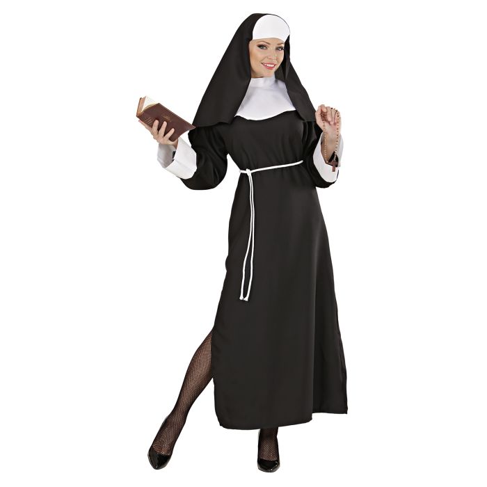 Classic Nun Costume with Tunic and Veil
