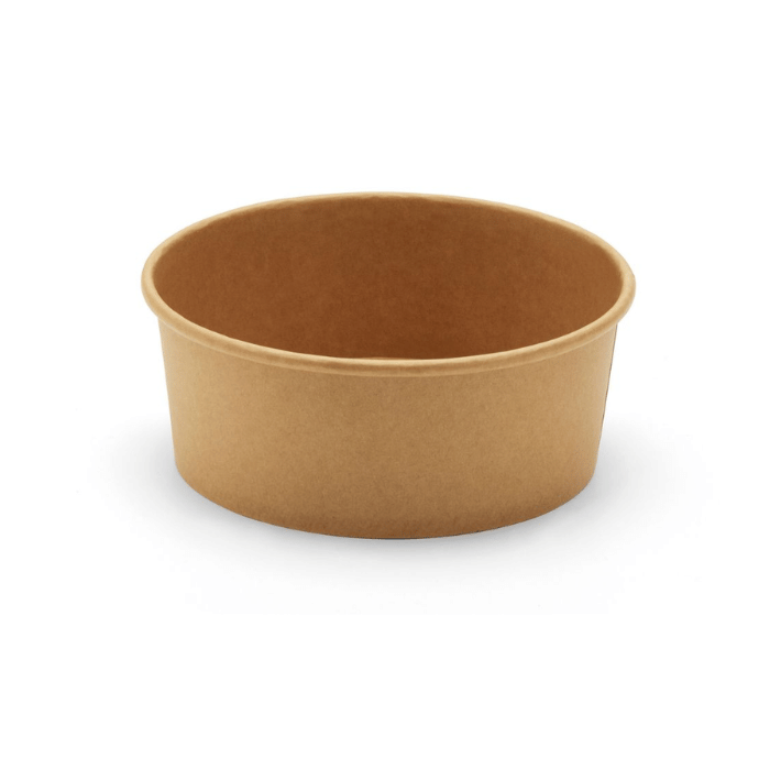 750 ml bowl 50x disposable paper bowl