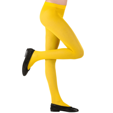 Gule strømpebukser til børn