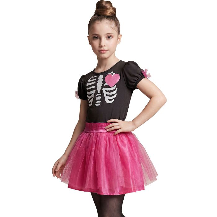 Ballerina Skeleton Costume for Girls