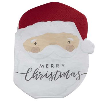 Santa Claus napkins 16x - 16x12 cm