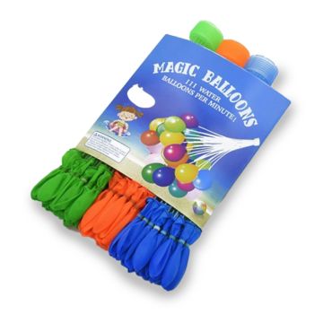 Self-sealing water balloons 110x attach to tap