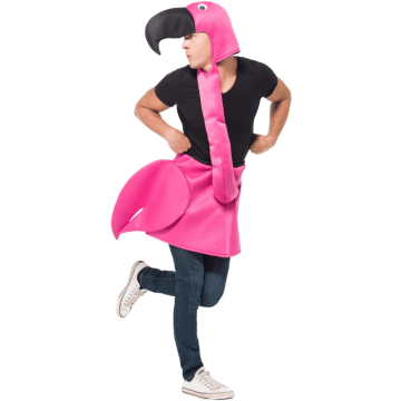 Unisex flamingo costume