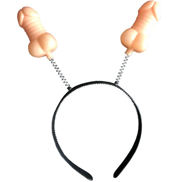 Double Penis Headband - One Size