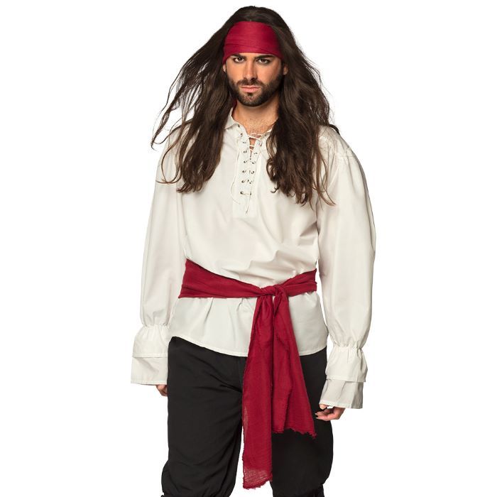 Pirate set with headband and scarf - 2 pieces