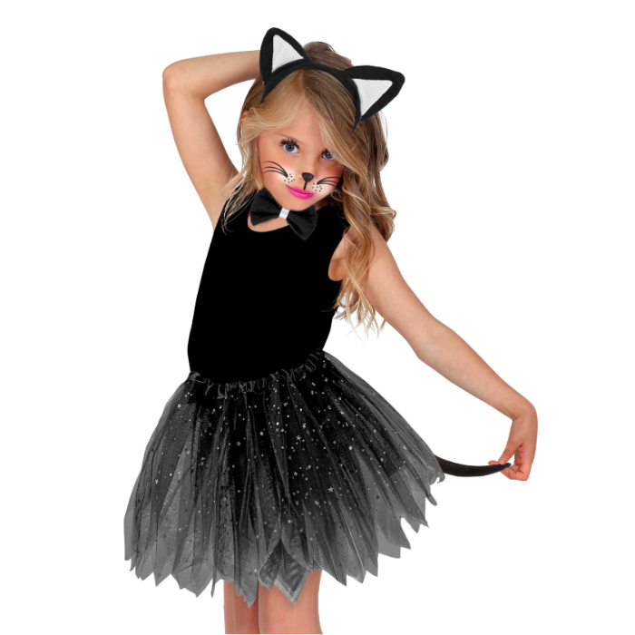 Cat costume for kids - 3 pieces