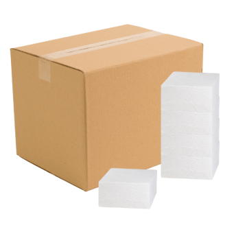 20x20 cm napkins 3000x white 2-ply