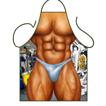 Muscle man apron