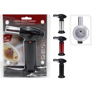 Turbo Burner with Jet Flame, Soft Flame and Lock