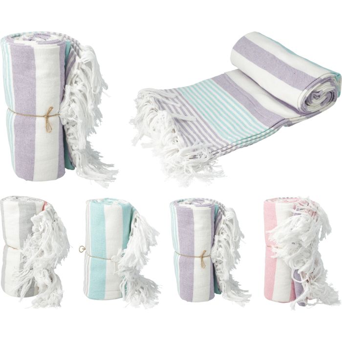 Hammam Towel with Terry Cloth Backing 90x170 cm