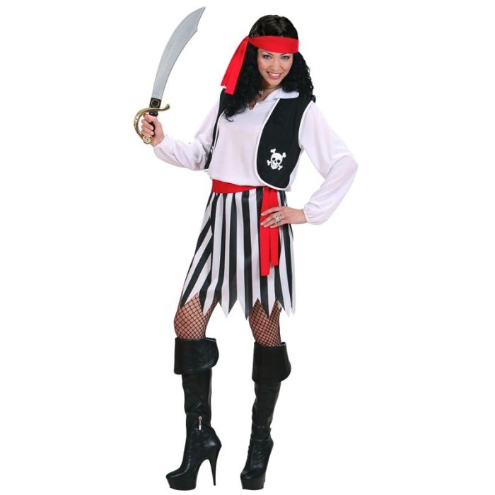 Pirate Woman Costume - 5 pieces