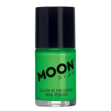 Glow-in-the-Dark Nail Polish Green 14 ml Moon Creations