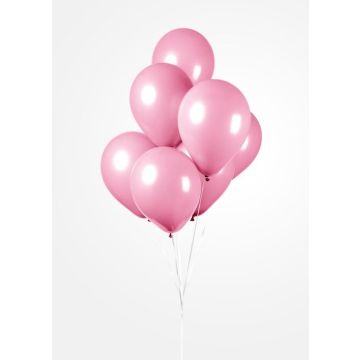 Pink Balloons 50x - 30 cm 