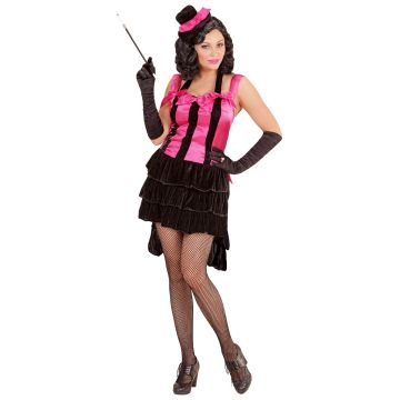 Burlesque Diva Costume with Mini Top Hat
