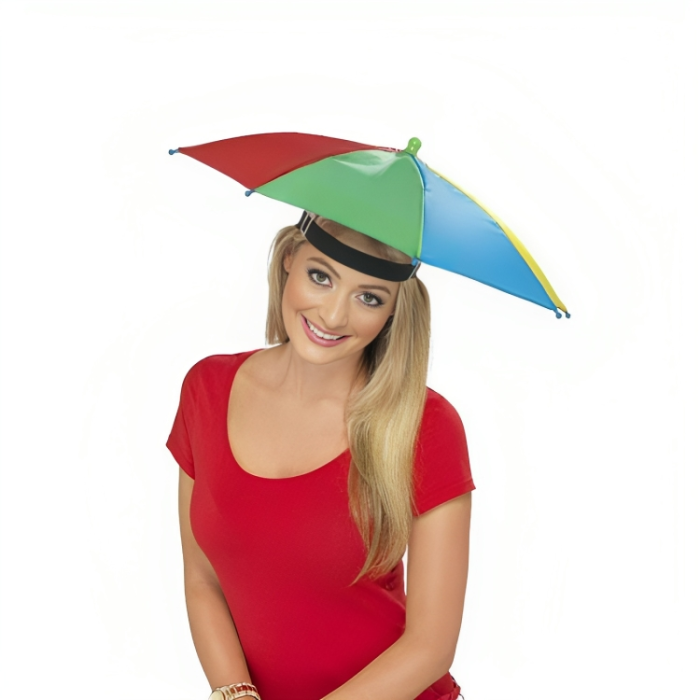 Multicoloured Umbrella Hat