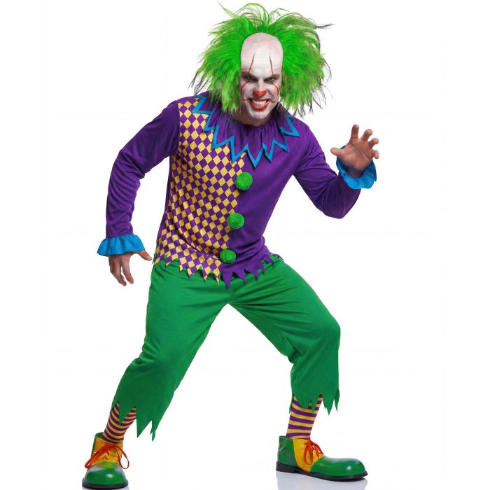 Colourful Joker Costume for Men