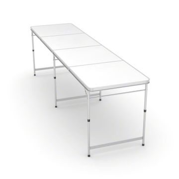 DIY White Beer Pong Table - Official goals