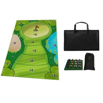 Golf mat 180x120 cm incl 16 velcro balls